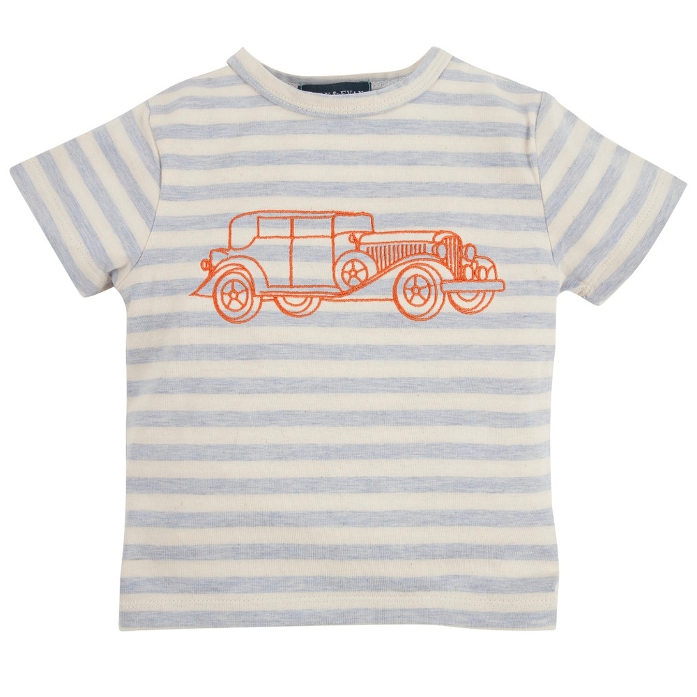 Andy & Evan The Model Embroidery Graphic Tee NEW